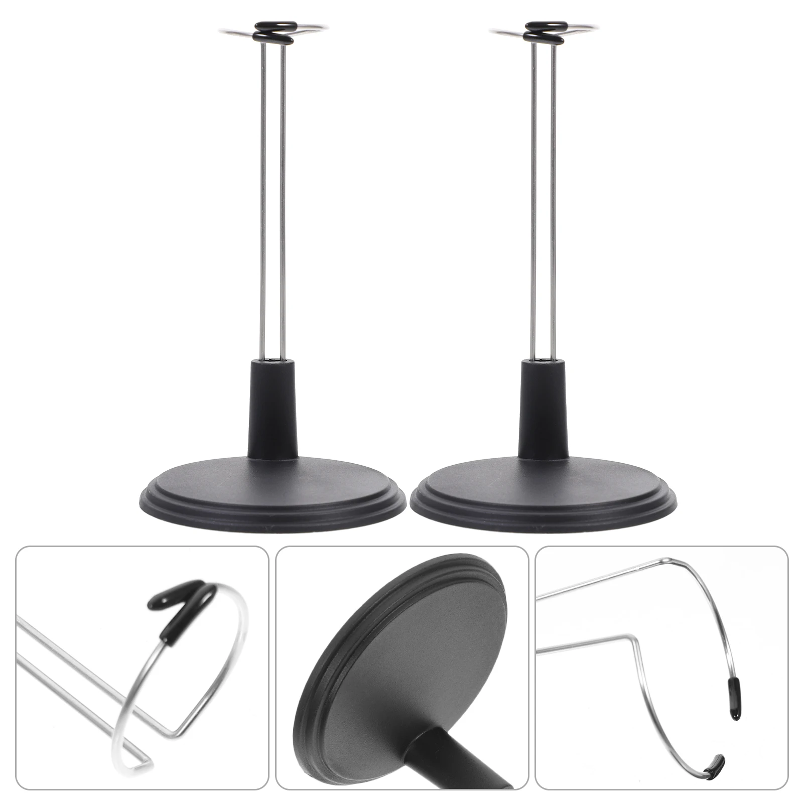 

4pcs Toys Display Stand Figure 20CM Figure Holder Action Stands Display Pegs Portable Home Shop Use PVC