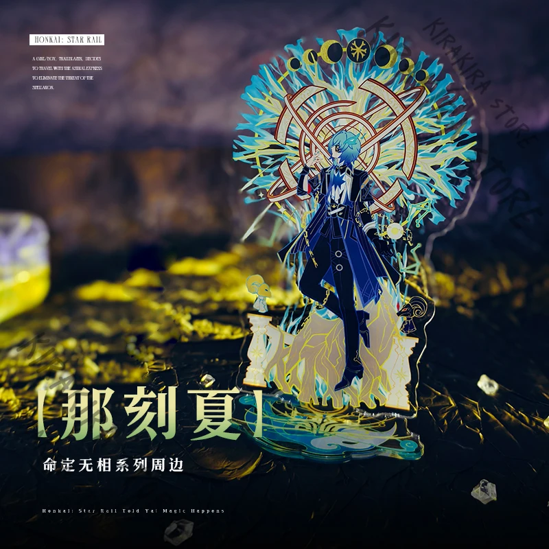 

Honkai: Star Rail Anaxa The Herta Aglaea Cosplay Mydei Acrylic Standing plate raster coloured paper Anime Badges Ornaments