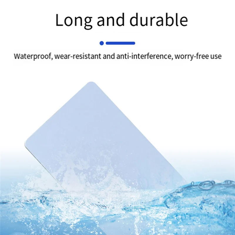 A19E-T5577 White Card Thin Card ID Smart Card Proximity Access Card Rfid Card RFID Card Can Be Copied Multi-Function Door Car