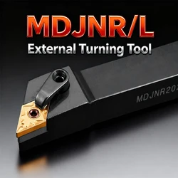 External Turning Tool Holder MDJNR/L MDJNR2020K1504 MDJNL2020K1506 MDJNR3232P1504 for Carbide Inserts DNMG  Lathe Cutting Tools