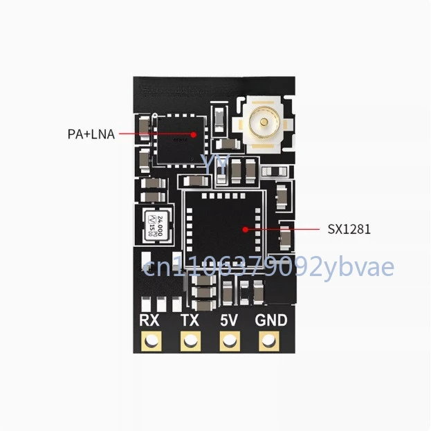 

2.4G ELRS Receiver Compact FPV Drone Radio Receiver Long Range Low Latency High Sensitivity