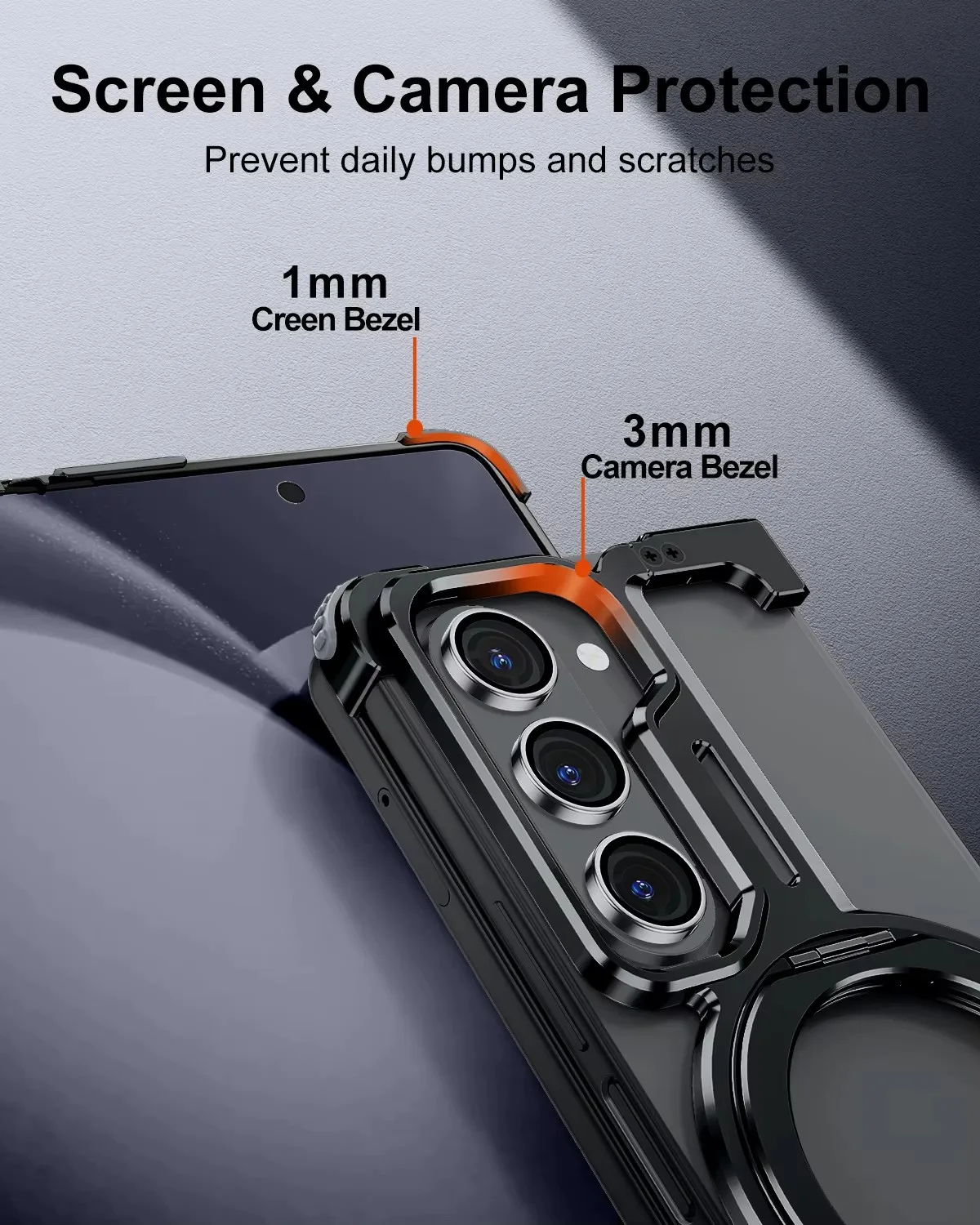 Metal Magsafe Phone Case for Samsung Galaxy Z Fold 5 6 Aluminum Alloy 360 ° Rotating Bracket Shockproof Cover for Galaxy Z Fold6 - Image 5