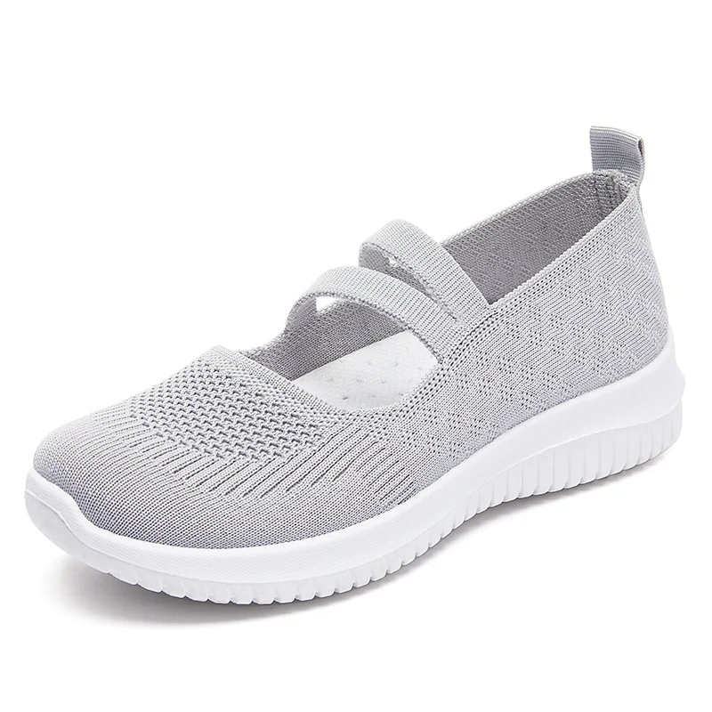 2024 New Season Mesh Fashionable Casual Women's Shoescomfortable And Lightweight Shoesanti Slip Soft SoleMother's SportsShoesFor