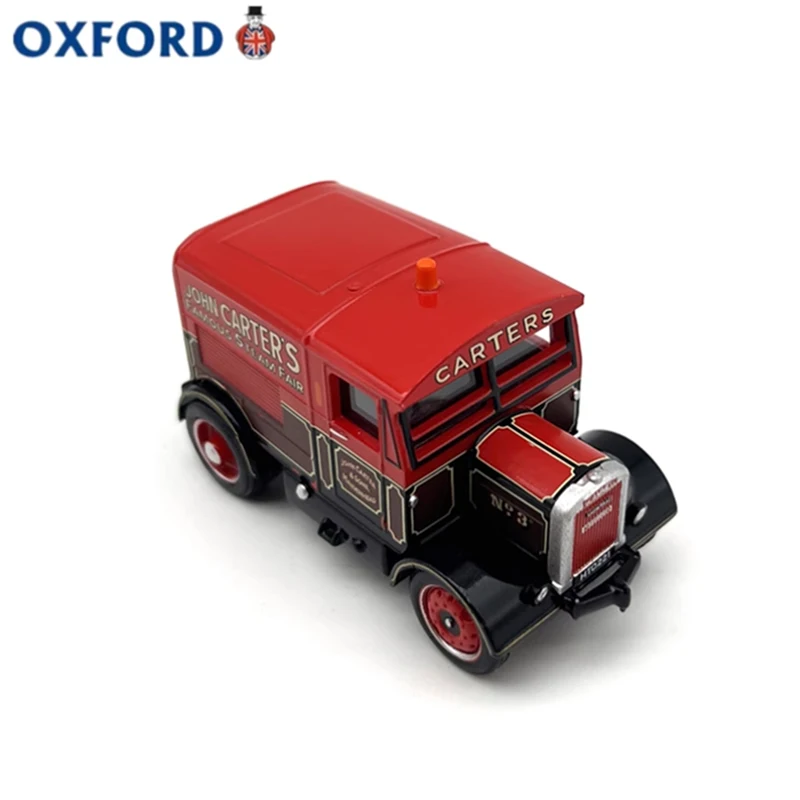 OXFORD 1:76 Scale Scammell Van Simulation Alloy Car Model Static Collection Decorated Holiday Toy Souvenir Gift