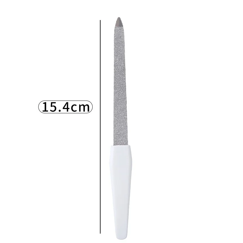 Metal Nail File , Nail Files for Natural Nails Made of Stainless Steel, Sword Fingernail Files with Sharp Pointed Tip.