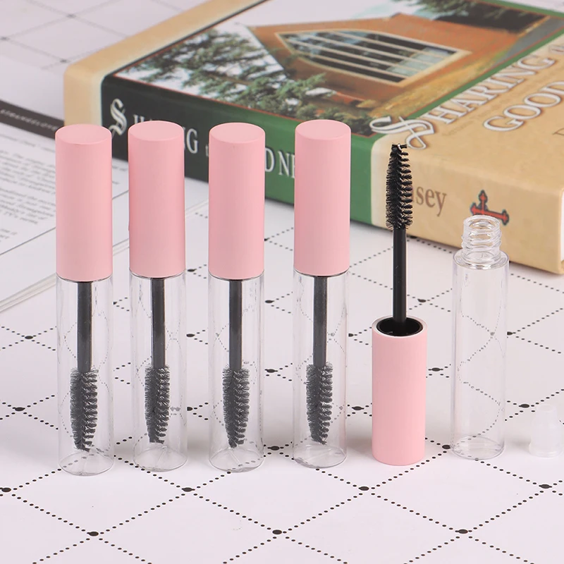 Tubo de rímel vacío con varita de pestañas, contenedor de crema de pestañas, botella de transferencia, pipetas rellenables, 5 piezas, 10ml