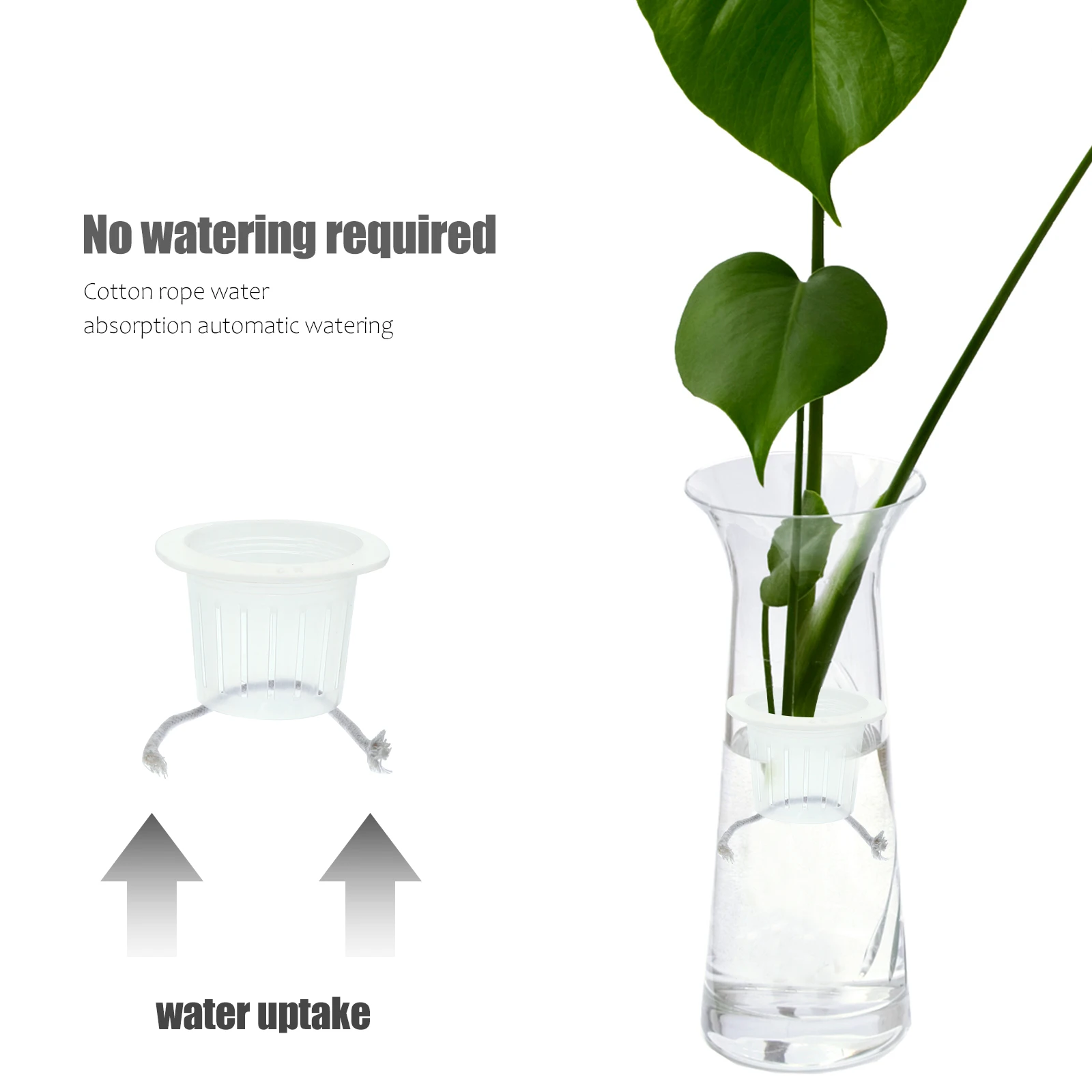 

1Set Garden Net Cups Durable Plastic Plant Pot Slotted Nursery Basket for Soilless Hydroponic Culture Plant Pot