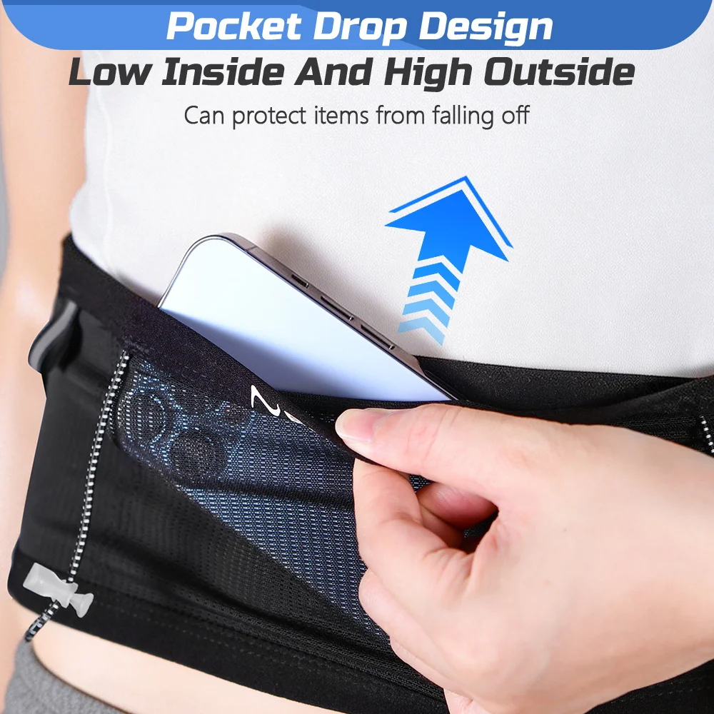 Running Bag Women Waist Bag Belt Bag Men Sports Fanny Pack Mobile Phone Bag Gym Running Cell Phone Jogging Run Cycling Bag