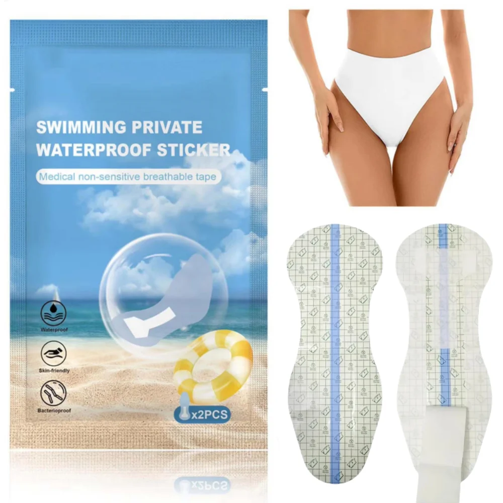 

Hygienic Liners Private Swimming Sticker Intimate Stickers Anti-fouling Women's Swimming Stickers Skin Friendly PU Clear