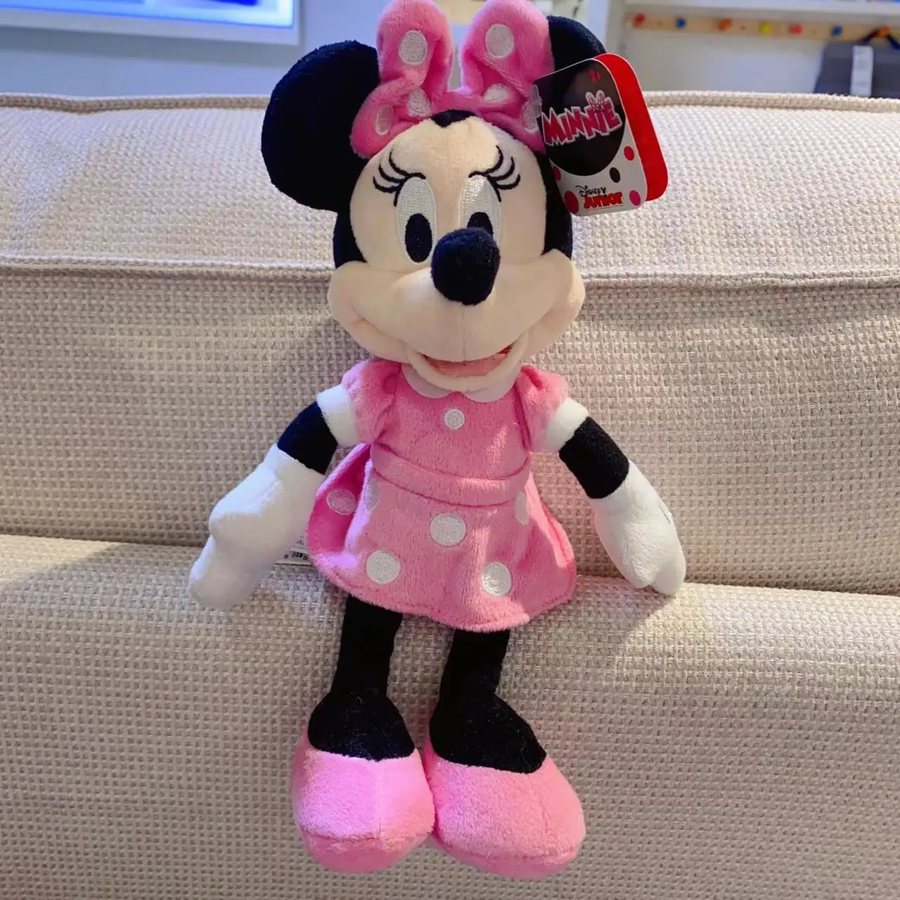 Figuras de acción de Disney para niños, muñecos de Mickey Mouse, Minnie Mouse, \