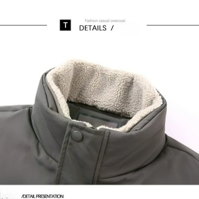 Maxbarley High-end Down Jacket Men 2025 New Winter Trendy Detachable Fur Collar Puffer Jacket Normcore White Duck Down Warm Coat