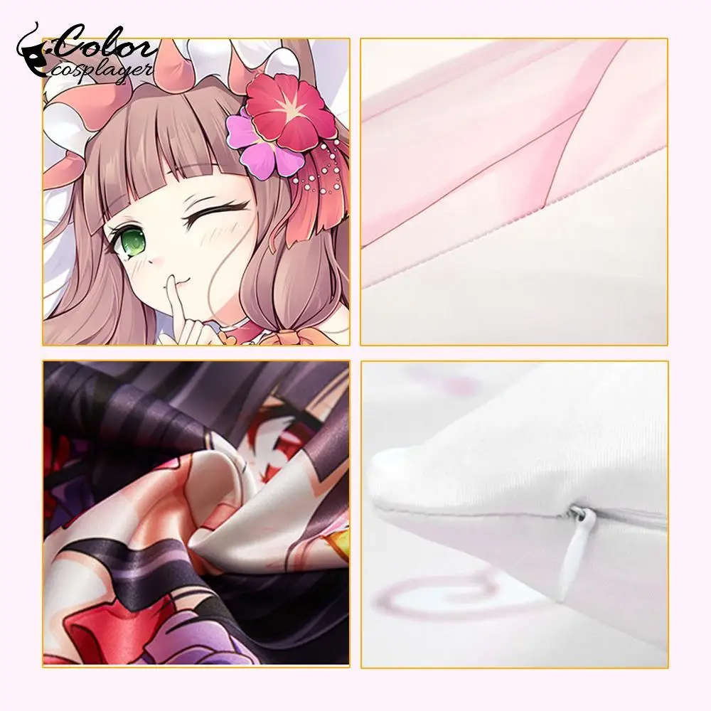 Color Cosplayer Diy Dakimakura Double Side Print Hugging Body Pillow Case Anime Cosplay Props Soft Pillow Cover Otaku Gift image 4