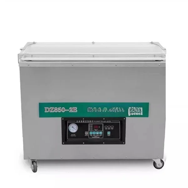

DZ-850/2E Factory Direct Sales Electric Nut and Dried Fruit Vacuum Sealing Machine Paper Rice Vacuum Packaging Pouch Machine