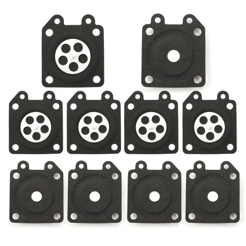 Imagem -02 - Substituição Carburador Medição Diafragma Gasolina Máquinas 10 Pcs
