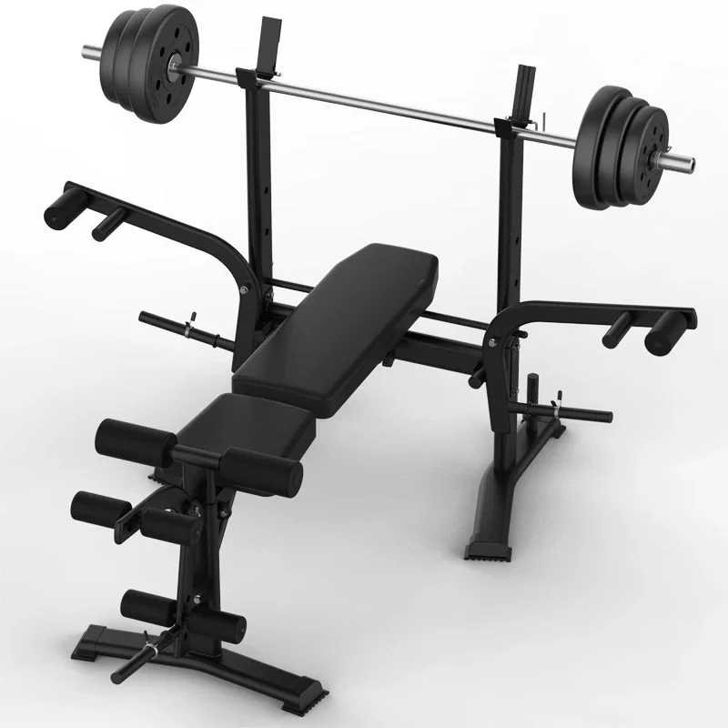 Folding Sit Up adjustable squat dumbbell Bench Bodybuilding Plate Exercise Bench Abdominal Exercise with bench press