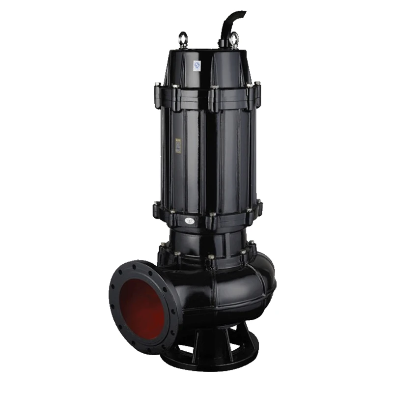 

wq drainage waste sump pumps iron casting sewage pump 380 volts non clogging submersible sewage pump