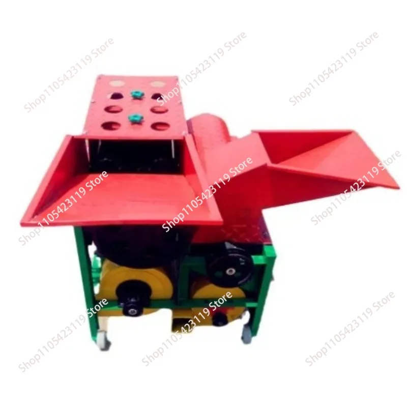 Easy Moved Combined Corn Peeling and Threshing Machine High Quality Maize Corn Skin Peeling and Threshing Machine