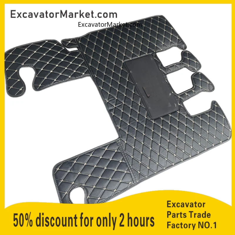 

For Caterpillar Cat 308c 312c 320c 323c 329c 330c 345c Cab Foot Pad Control Room Carpet Floor Glue Quality Excavator Accessories