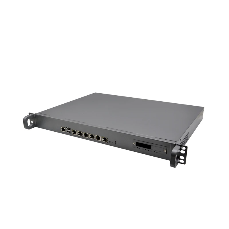 ไฟร์วอลล์เครือข่าย1U Rack เราเตอร์6 * I226 2.5G Lan Intel Core I5 6500 3.2GHZ I3-6100 3.7GHZ I7-6700 3.4GHZ