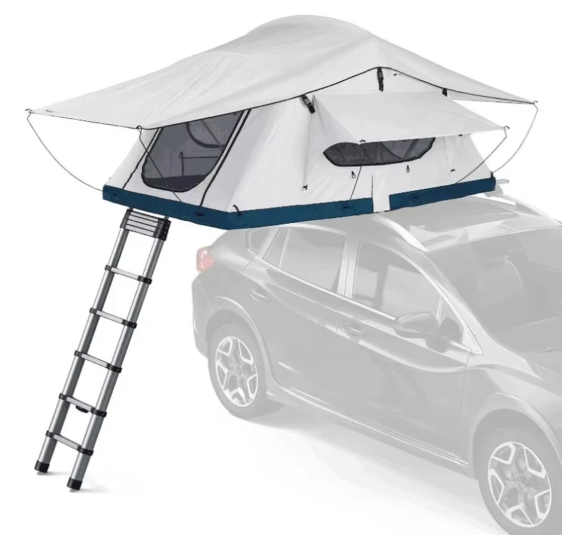 

Custom Extension Travelling Outdoor Car Top Tent Travelling Roof Top Tent for Sale Car Roof Tent Aluminium Shell 4x4