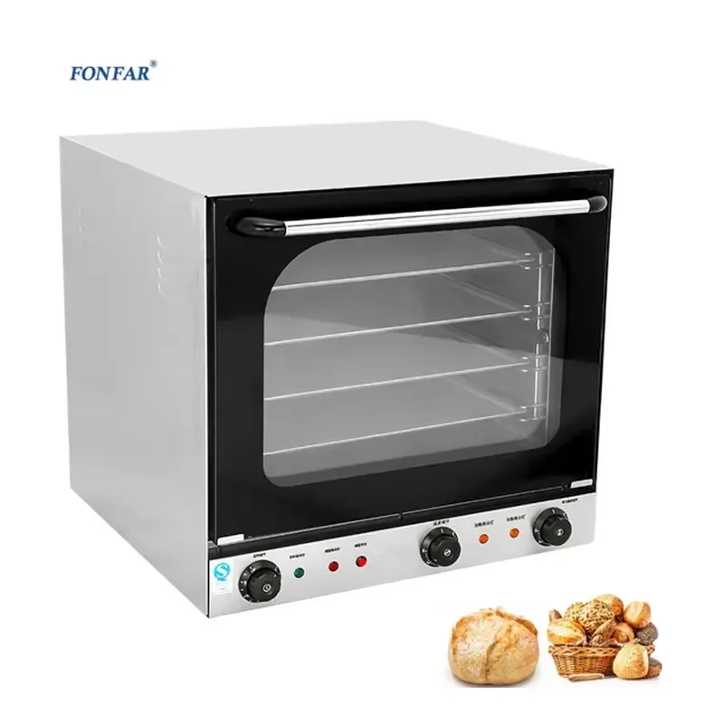 Professional Electric Convection Oven for Pizza and Bread Commercial Luxury Bakery Equipment Small Business Baking Machine
