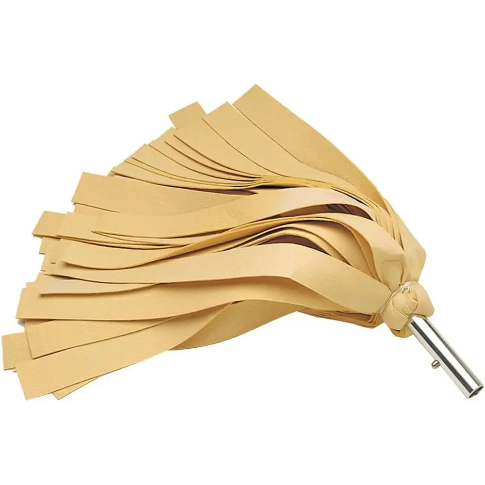 

Premium Heavy-Duty Chamois Mop with 2.875 Wide Absorbent PVA Strips, Compatible with All Handles