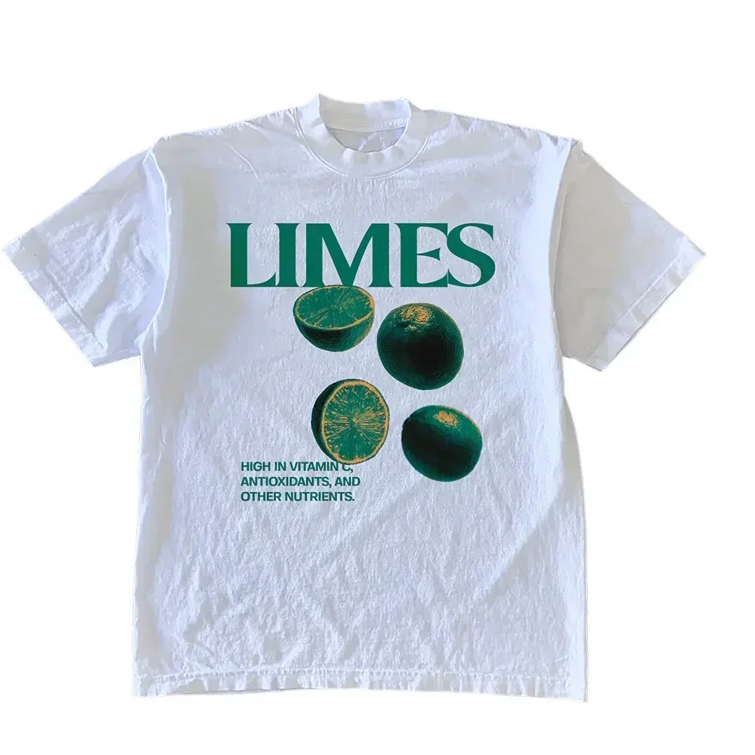 

2025 New Men's and Women's Styles Trendy Printed Fashion Pure Cotton Comfortable T-shirt S-XXXL Size Available for Men and Women