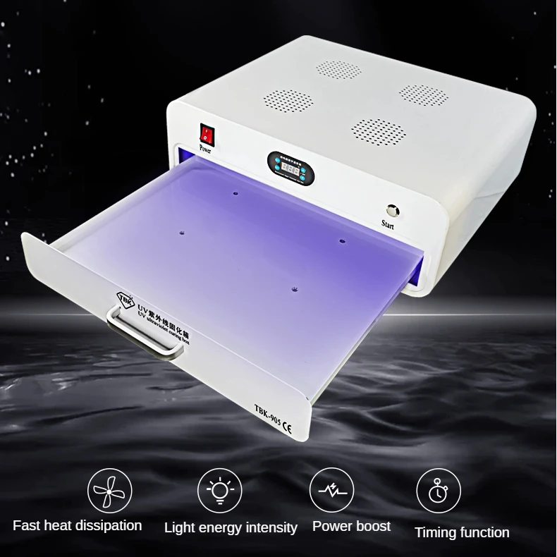 

TBK-905 UV UV curing box Mobile phone repair tool LCD touch screen drying Mobile phone screen repair