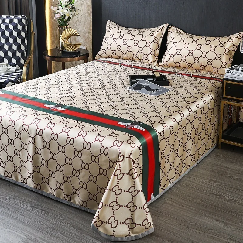 1 Universal Bed Mat, 2 Pillowcases, Summer Ice Silk Cooling Mattress, Foldable and Washable Air Conditioning Sleeping Pad