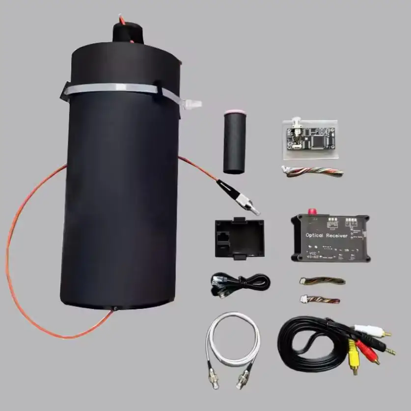 

Fiber Optic Drone image Transmission Module 2km 3km 5km 10km 20km Fiber Optic Relay Extended Range Module for Crossing Aircraft
