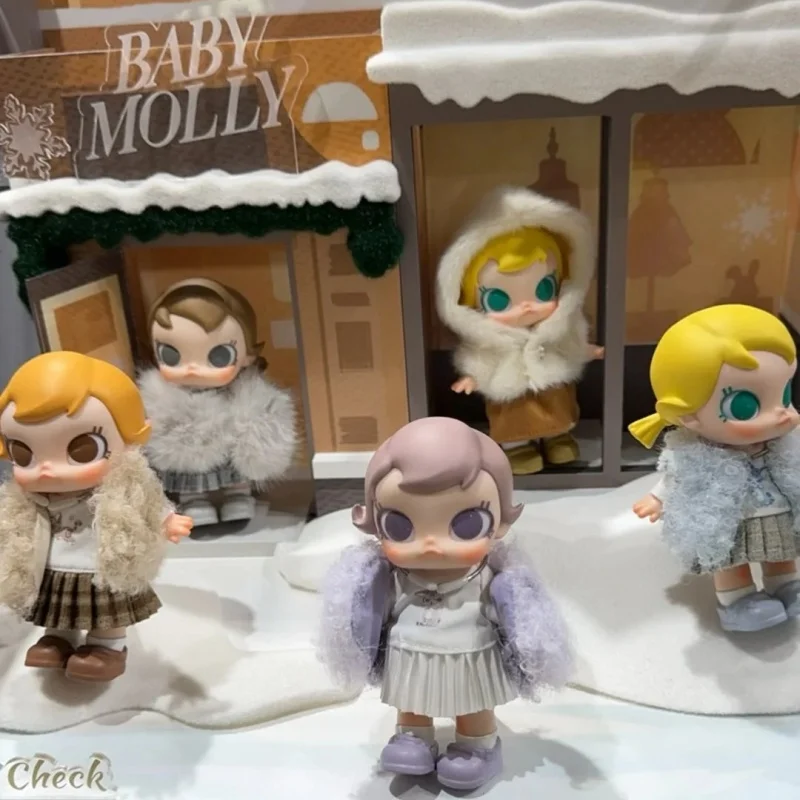 

Original Winter Fit Check Vinyl Plush Doll Pendant Blind Box Trendy Fashion Mystery Box Cute Girl Birthday Collection Gift