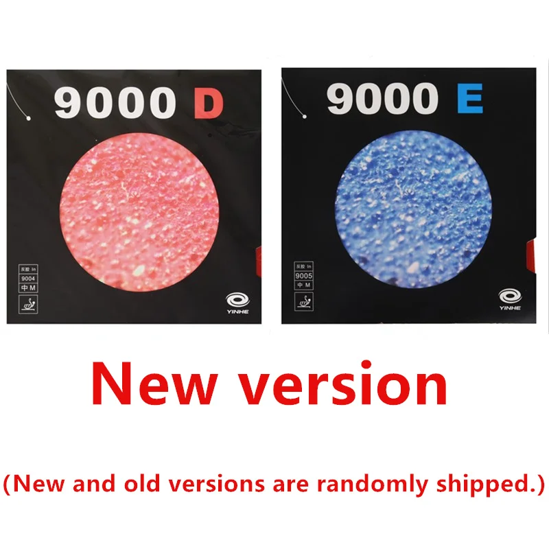 YINHE 9000 Table Tennis Rubber Sticky Quick Attack Loop pips-in Galaxy 9000D 9000E Yinhe ping pong sponge