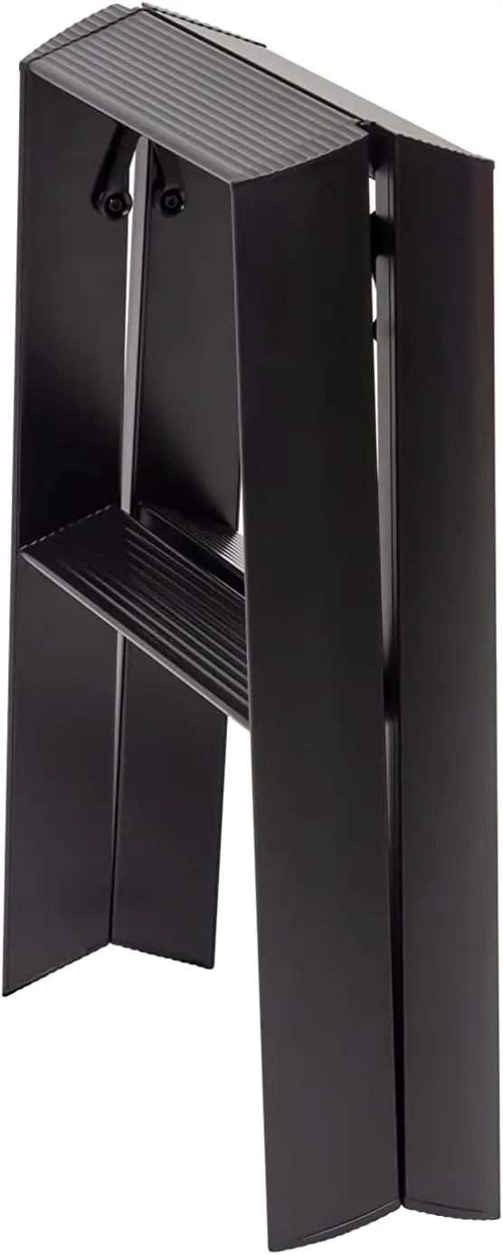 Ladders Lucano Tritthocker, 2-stufig, Schwarz