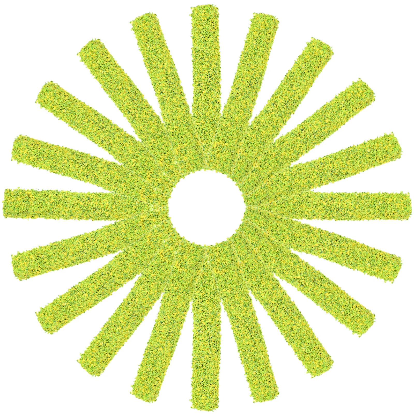 

20 шт. мини-цветок растительности группа искусственный куст кластер статический пейзаж декор песочный стол миниатюрный пейзаж DIY микро