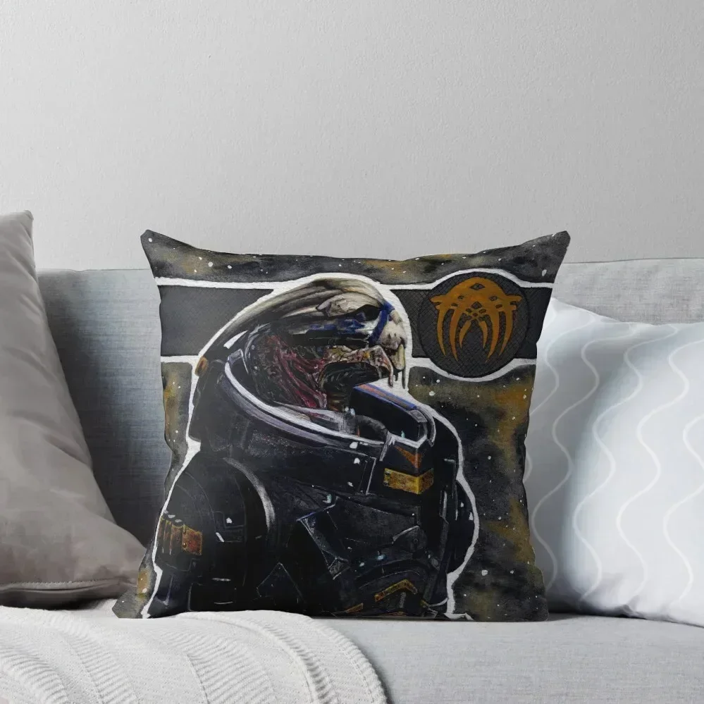 

Mass Effect Garrus Throw Pillow Decorative Cushions For Luxury Sofa Pillow Cover pillow