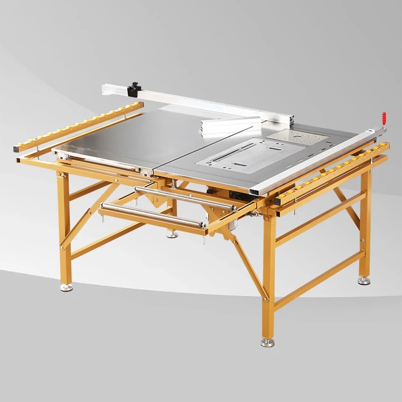 

WJ100 Saw Table Woodworking Push Table Saw Dust-Free Master-Slave Saw Multi-Function Precision Folding All-in-One (Customized)