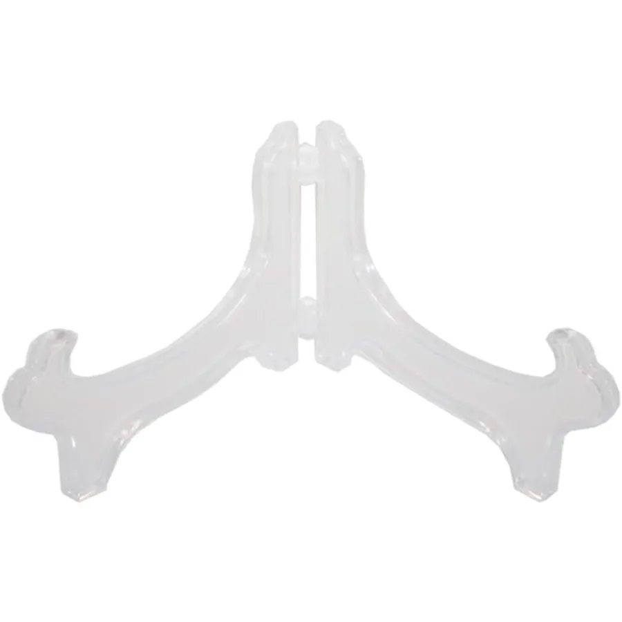 

Подставка для демонстрации Мольберт Подставка для чаши для демонстрации больших глубоких чаш, тарелок и глубоких блюд, прозрачная