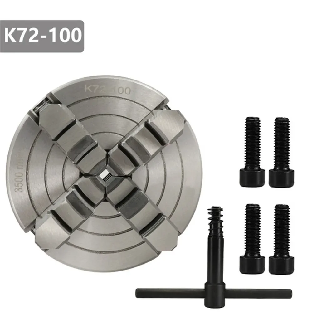 K72-100 4 Jaw Lathe…