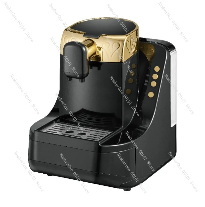 0.8L European Standard Arabic Turkish Coffee Maker Small Home Electric Heating Pot Compact Household Brew Machine Traditional
