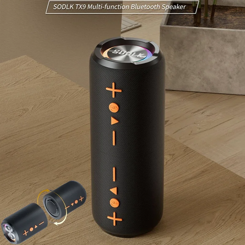 

Два в одном 20 Вт шок бас крутой световой эффект портативный разделенный Bluetooth динамик 3D стерео объемный звук беспроводная карта сабвуфер бумбокс