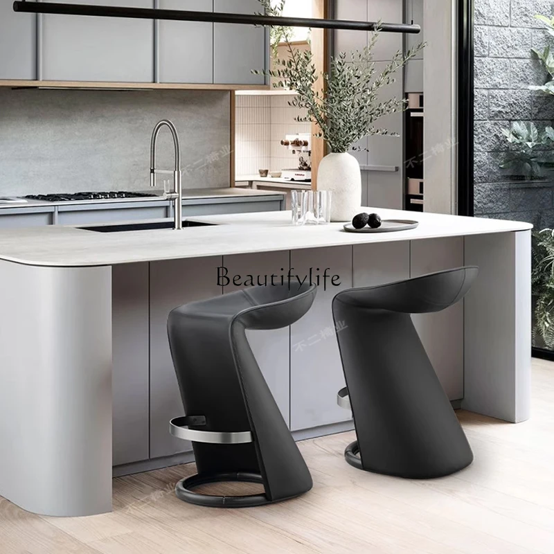 

yj9 FRP skirt modeling bar chair, light luxury creativity