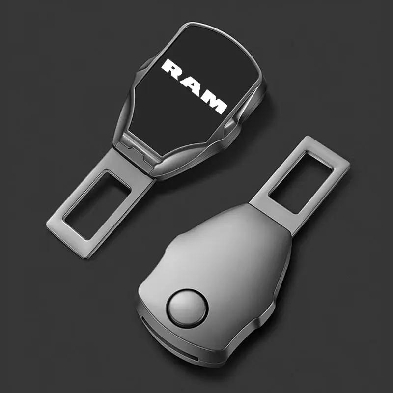 Para dodge ram 1500 2500 3500 extensor de cinto de segurança do carro bloqueio fivela clipe plug acessórios