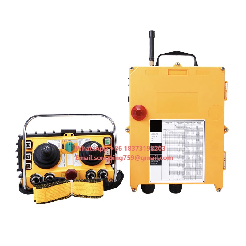

Remote Control Manufacturer F24-60 DC AC 12-24V 48V Joystick Transmitter Receiver Industrial Crane Wireless Radio Remote Control