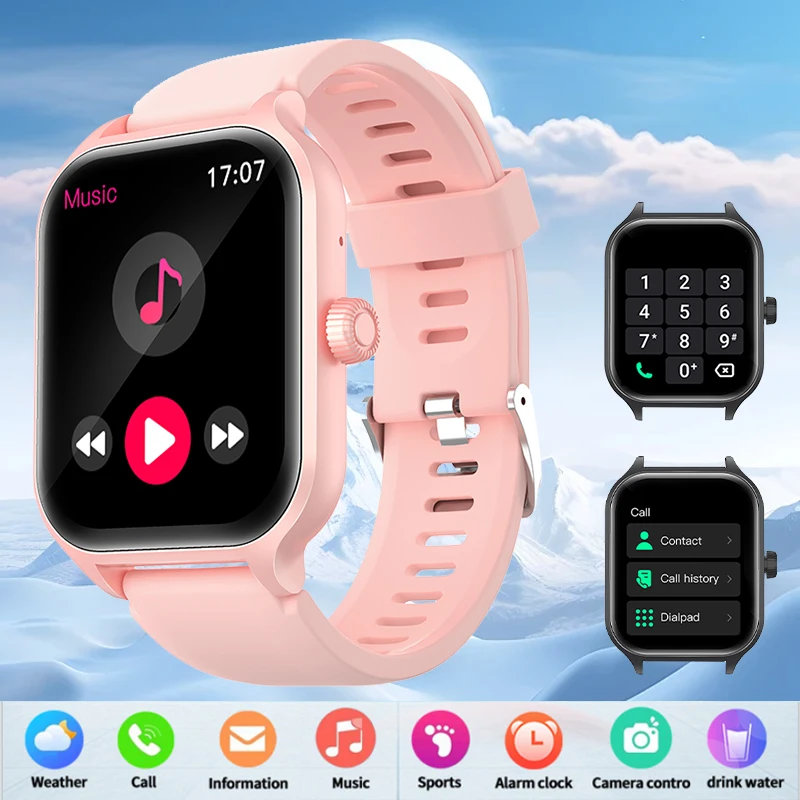 Hot With wireless call function, compatible with Android and iPhone, sports watch, application control