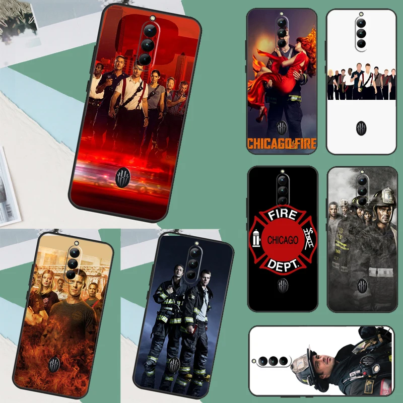 Chicago Fire TV Show For Nubia Red Magic 10 Pro Plus 6 7 6S 7S Pro 5G 6R Case For RedMagic 8S 9S 9 8 Pro Plus