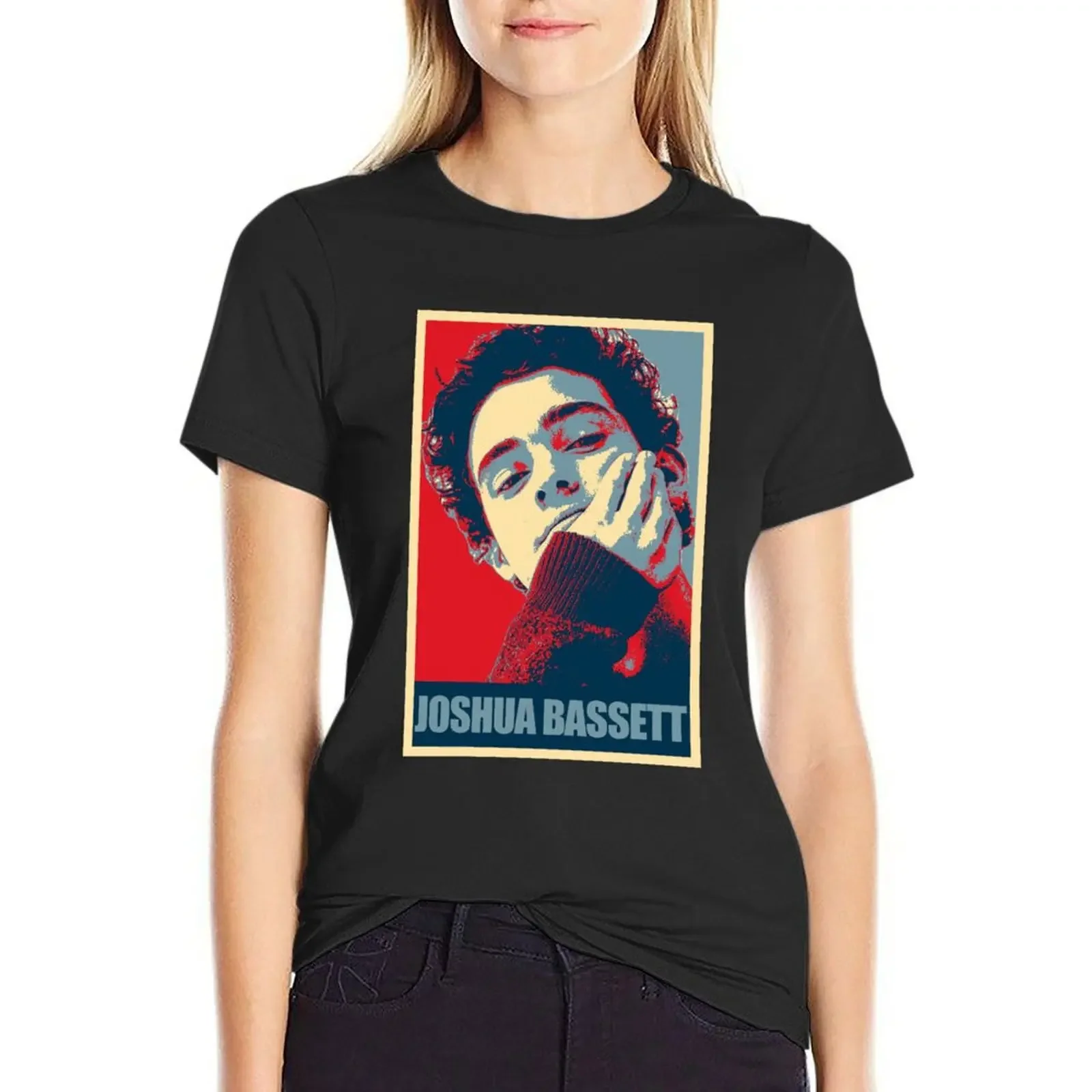 

Joshua Bassett Hope T-Shirt tops Aesthetic clothing female t-shirts for Women graphic tees