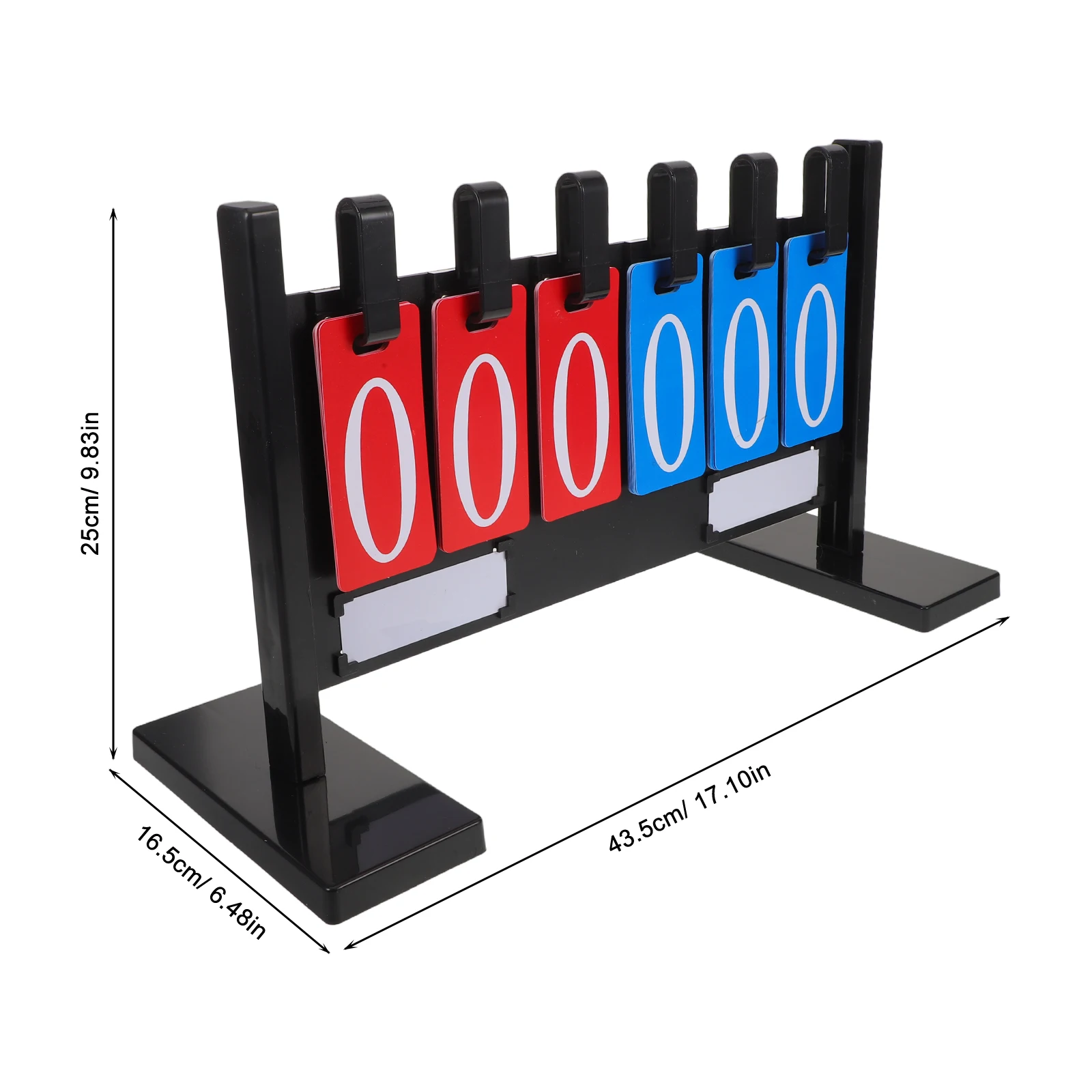 Табло Flipper с шестью цифровым дисплеем, многофункциональный счетчик, портативное настольное табло, Flipper Score Keeper для спорта с мячом
