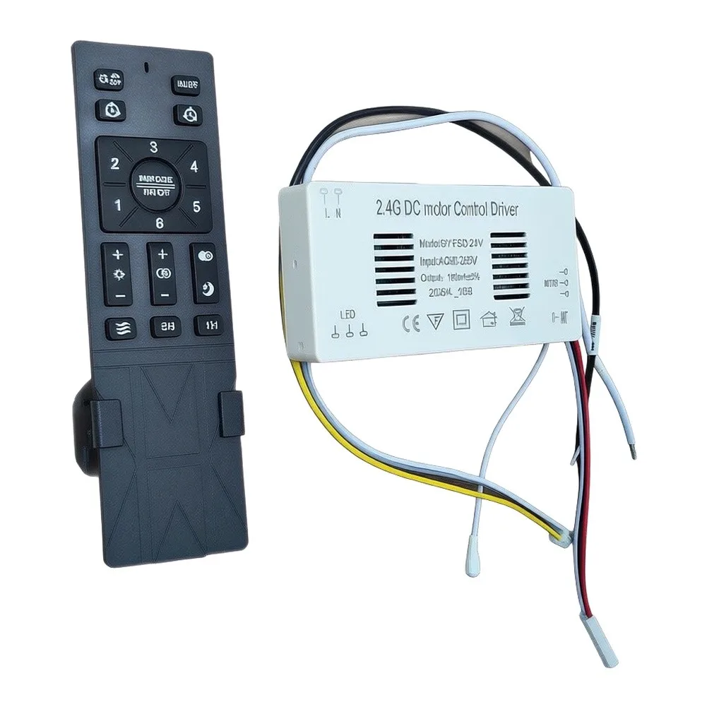 Ceiling Fan Light Remote Control Kit 6 Adjustable Replacement Controller For Ceiling Fan Lamp Stable Responsiv