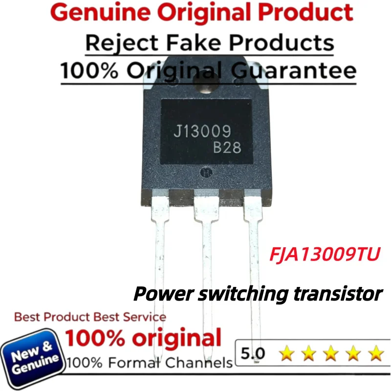 5-10-20pcs 100% new imported original FJA13009TU  J13009  E13009L    high power switch tube 400V 12A TO-247