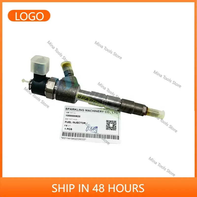 SKGM 1000000623 WP2.1 Excavator Spare Parts Fuel Injector 1000000623
